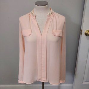 Pearl Pink Blouse